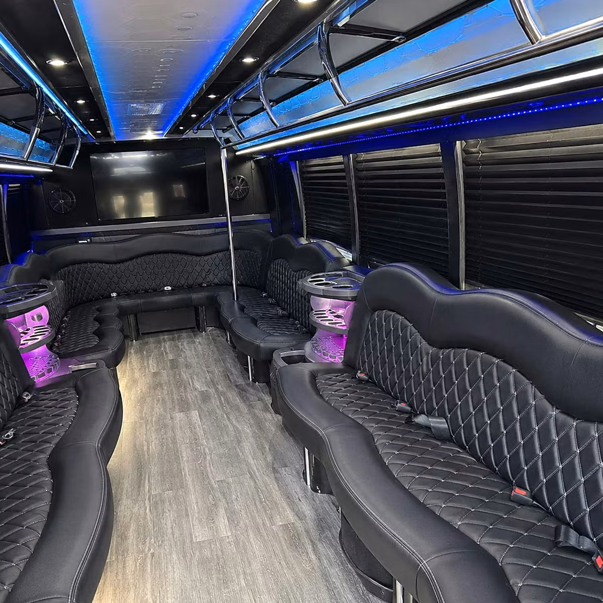 party bus interior