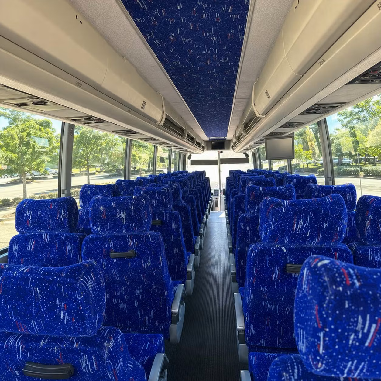 portsmouth charter bus interior
